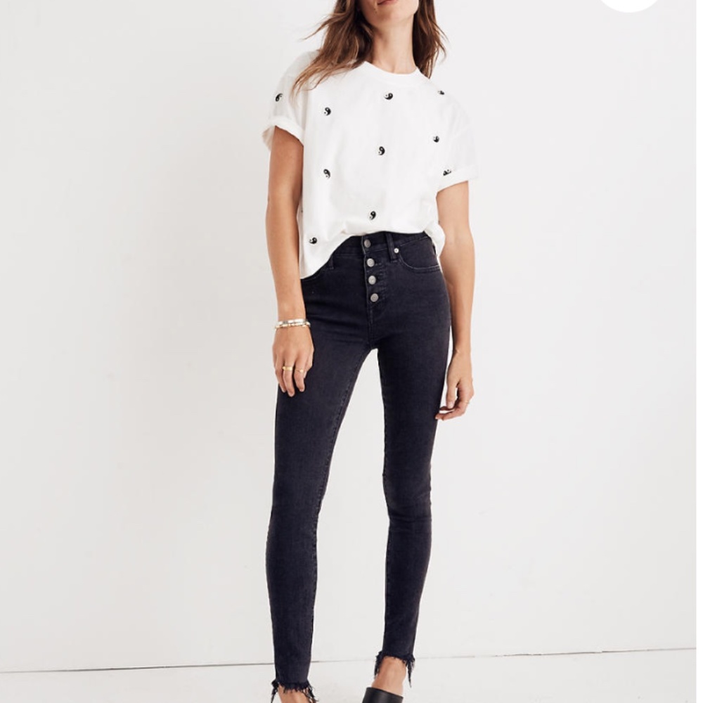 25" Madewell 9" Skinny Jeans